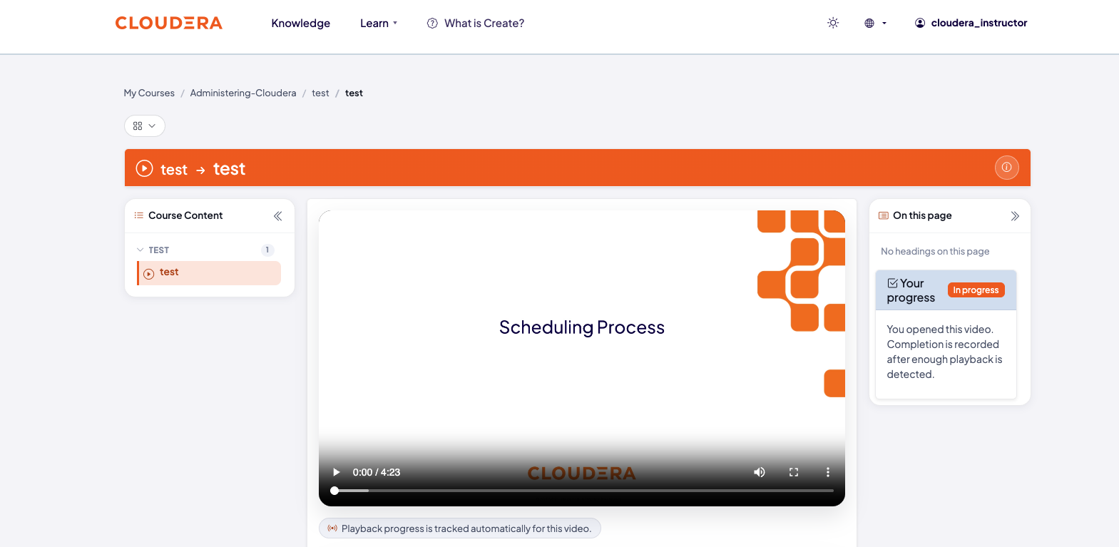 On-demand video page with an Ask Lupo panel below it
